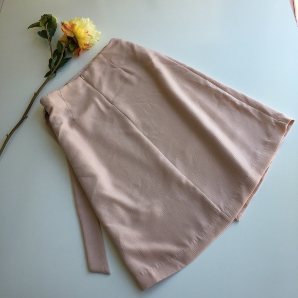 Trendy Lucy Paris Blush Pencil/Midi Skirt - Picture 4 of 7